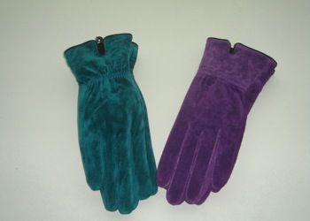 Fashion leather gloves